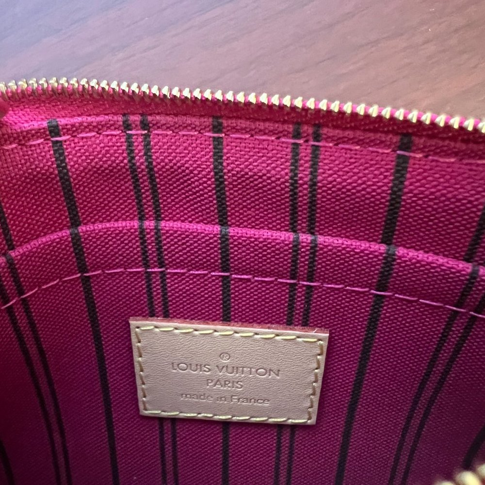 Louis Vuitton Monogram Brown and Gold Wristlet - Picture 10 of 15